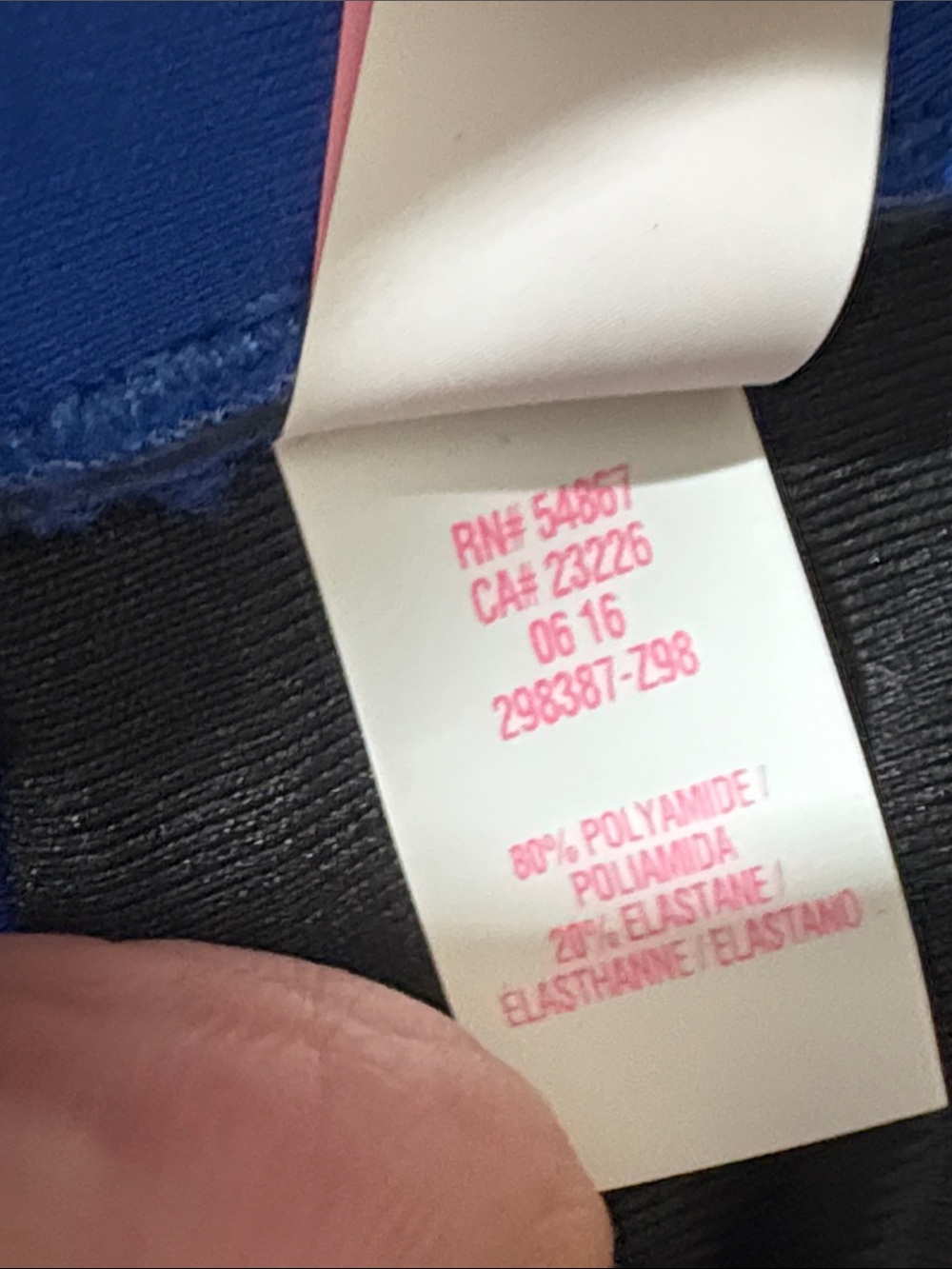 Victoria's Secret Blue Halter Push Up Bikini Top 38DD - Picture 11 of 11